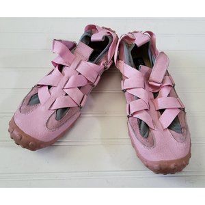 Berne Mev Women’s Strappy Comfort Shoes Pink Size 40
